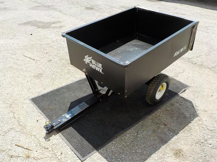 Blue Hawk 10 Ct Ft Steel Dump Cart Lot , Ohio Equipment Auction, 9