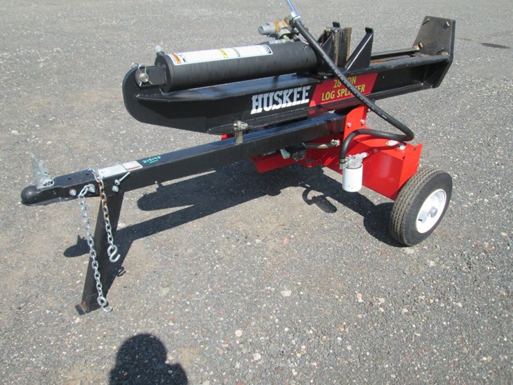 2010 Huskee 28 Ton Tow Behind Log Splitter Lot 39, Public Equipment