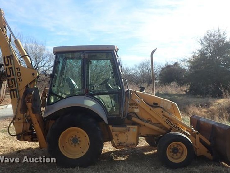 1998 New Holland 555E Lot DB7536, Online Only Construction Equipment Auction, 12/31/2019