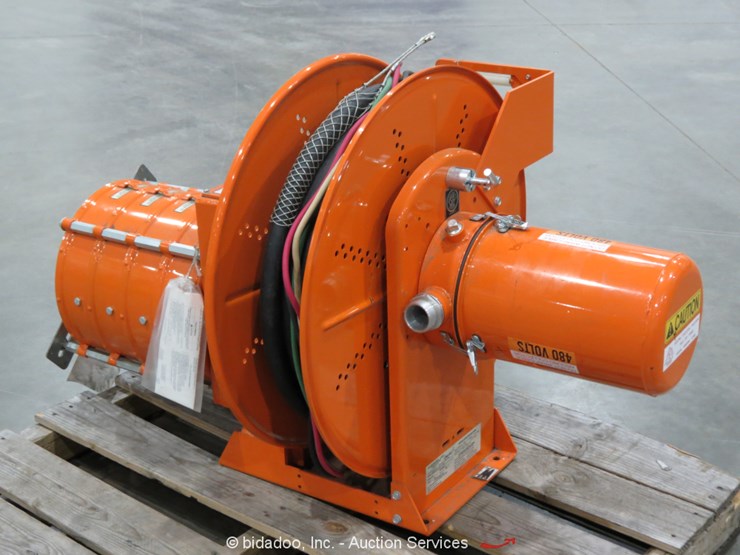 Gleason Reel Corp S28 Cord Cable Reel Lot , Weekly Online Only