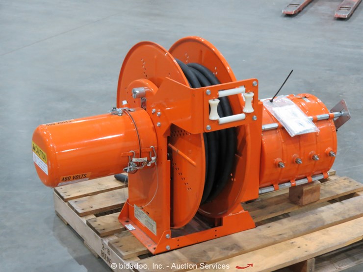 Gleason Reel Corp S28 Cord Cable Reel Lot , Weekly Online Only