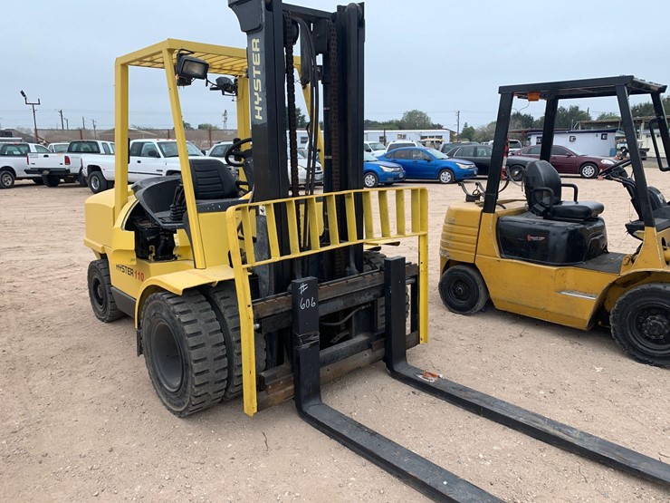Hyster H110xm Lot 154 Unreserved City Vehicles Surplus Heavy Machinery Auction 1 25 2020 Bond Bond Auctioneers Llc Auction Resource