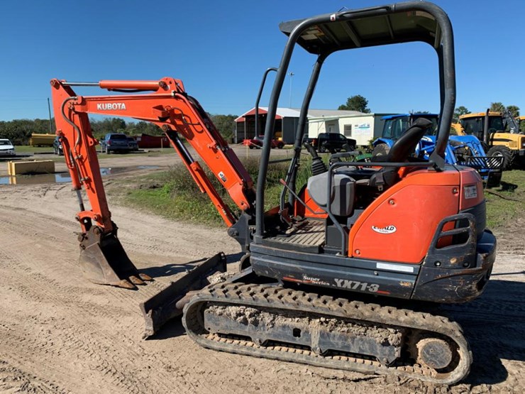 Kubota KX713S Lot , Florida Equipment Auction, 2/12/2020, Yoder