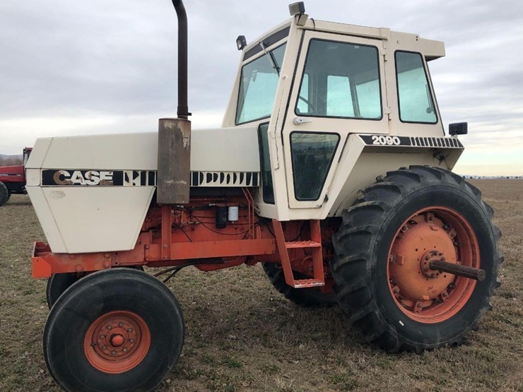 1983 JI CASE 2090 TRACTOR Lot 117, Jim Ecklund Retirement Auction, 3/19/2020, Chuck Yarbro