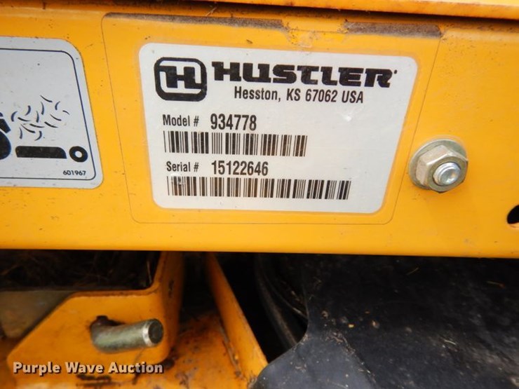 Hustler Raptor SD - Lot #FD9991, Online Only Vehicle and Equipment