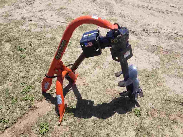 Land Pride PD10 Post Hole Digger, s/n 1265719 8" Auger, Like New