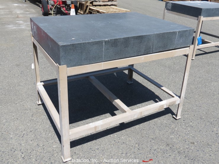 Granite Surface Plate 48" x 36" Table w/Stand Shop Test Measurement