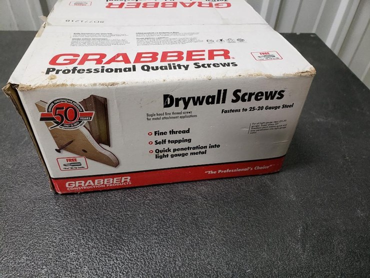 New Box Of 6x11/4" Drywall Screws Lot 157, General Contractor