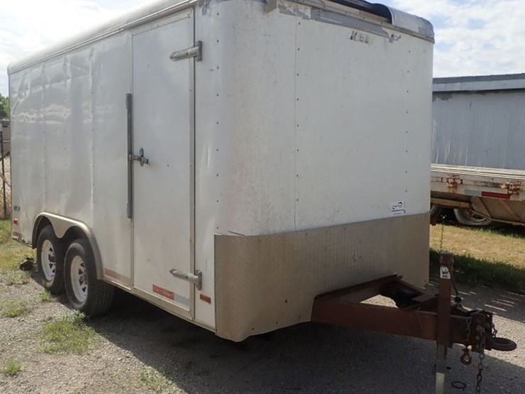 2002 Pace enclosed cargo trailer - Lot #DG2223, Online Only ...