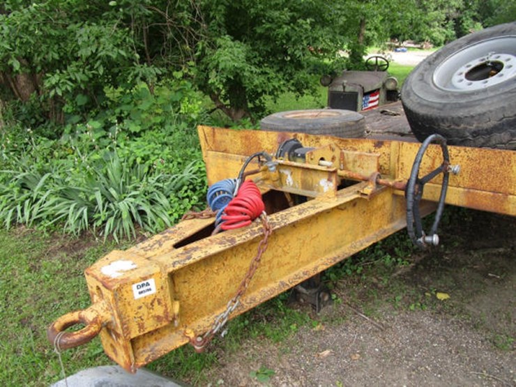 2020 Pintle Hitch Trailer (DR5796) Lot 30, Online Only Equipment Auction, 8/4/2020, DPA