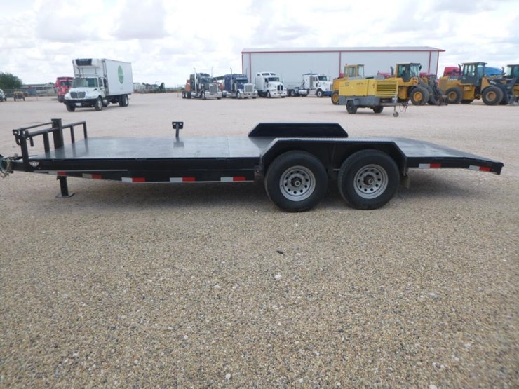2018 Lamar Car Hauler Trailer Lot 222, AUGUST 2020 PUBLIC EQUIPMENT AUCTION, 8/18/2020, Iron