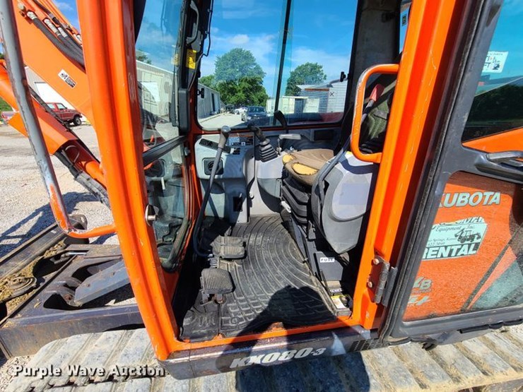 Kubota KX0803 Lot GO9304, Online Only Construction Equipment