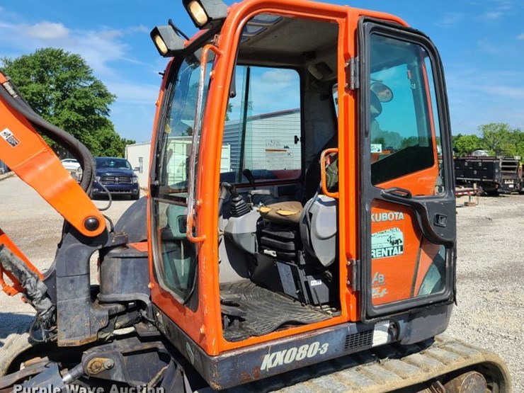 Kubota KX0803 Lot GO9304, Online Only Construction Equipment