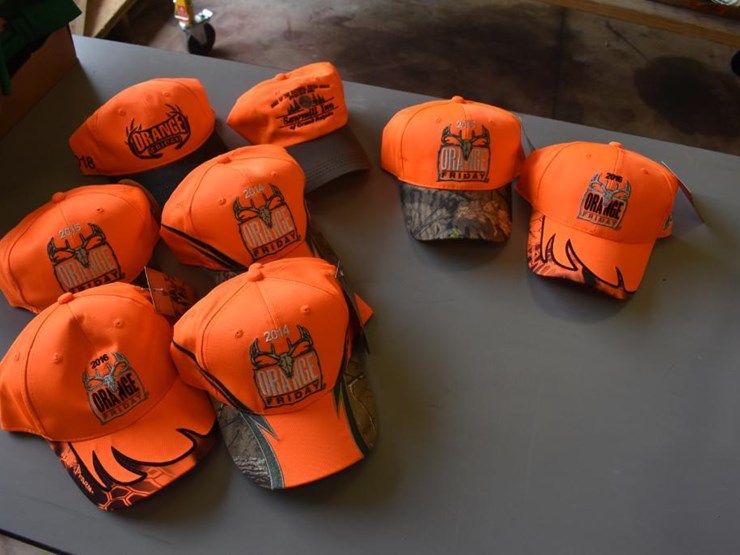 Fleet Farm Orange Friday Hats, All New Lot 366, Moving Auction