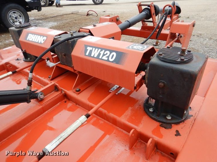 Rhino TW120 Lot HJ9861, Online Only Ag Equipment Auction, 8/26/2020