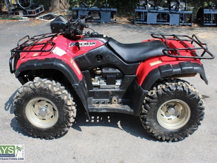 2002 Honda Foreman Lot 0008, ABSOLUTE ONLINE AUCTION VEHICLES