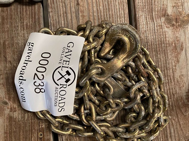 (3) Cargo Tie Down Chains Lot 238, AGRICULTURE & CONSTRUCTION