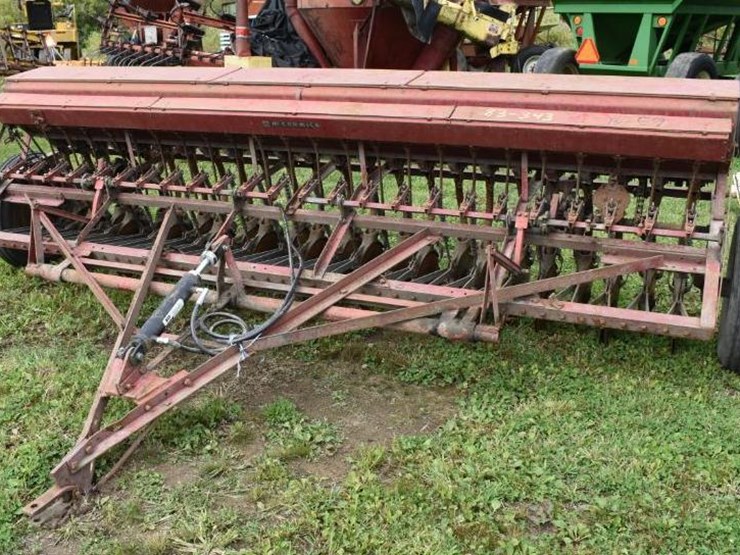IH McCormick 12' Hydraulic Grain Drill With Grass Seed - Lot #173, Farm ...