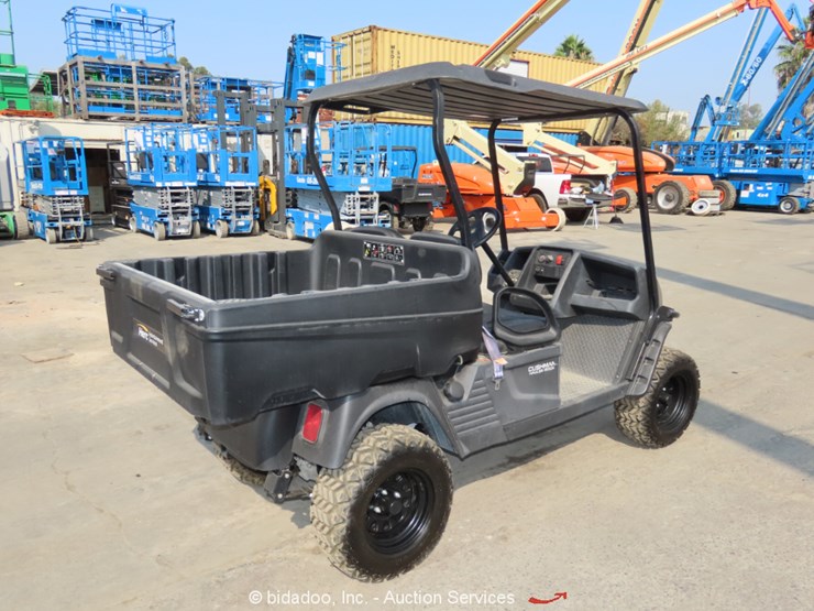 2018 Cushman Hauler 1200X Lot , Weekly Online Only Equipment Auction