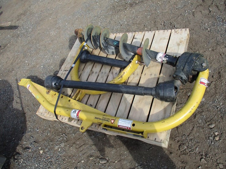 County Line Post Hole Digger Lot 111411, Public Equipment Auction
