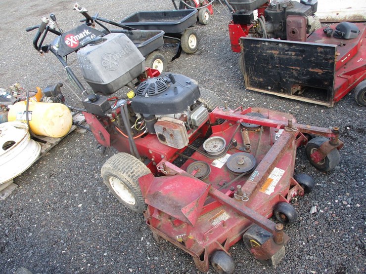 Exmark 48" Walk Behind Mower Lot 123602, Public Equipment Auction
