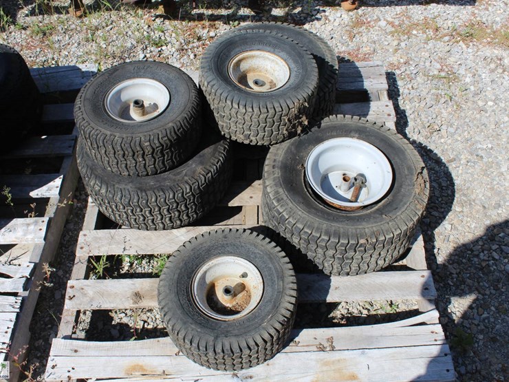 Lawn Mower Tires Lot 29, ONLINE ABSOLUTE AUCTION COMBINES