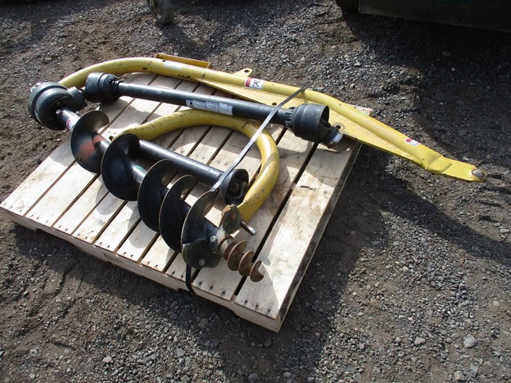 County Line Post Hole Digger Lot 111411, Public Equipment Auction