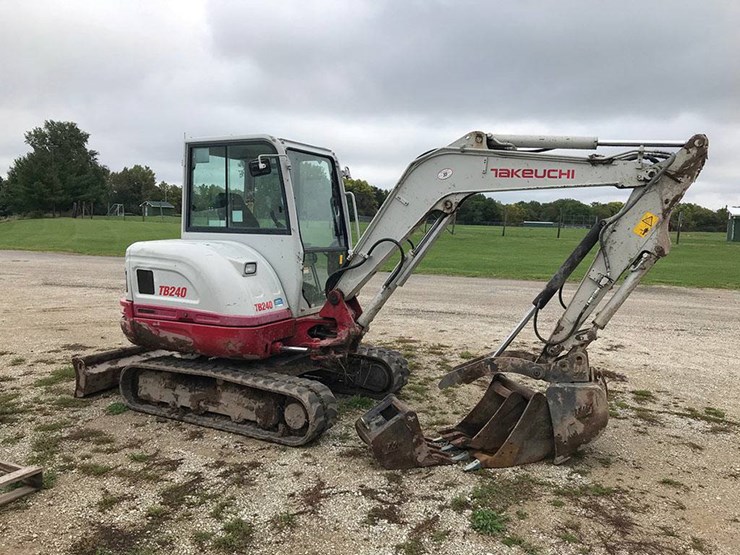2014 Takeuchi TB240 Lot Peoria Illinois Truck Trailer Auction 10 22 2020 Taylor 