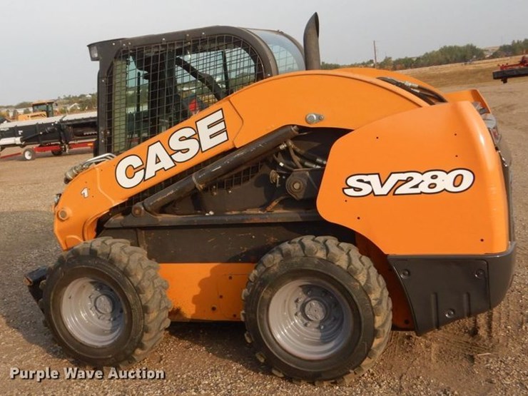 2017 Case SV280 Lot DC8932, Online Only Construction Equipment