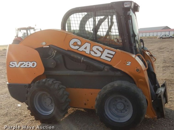 2017 Case SV280 Lot DC8931, Online Only Construction Equipment