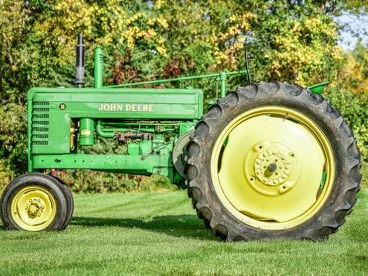 John Deere B Lot 80, Cat 216 Skid Loader & John Deere B Narrow Front