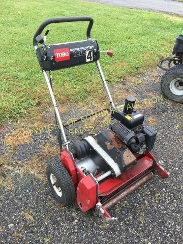 Toro Greensmaster 1000 W Kawasaki Fe1 Ohv Lot 2123 October 31st Online Consignment Auction 10 31 Edinburg Auction Sales Inc Auction Resource