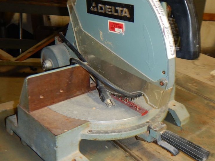 Delta 34-080 miter saw - Lot #FR9214, Online Only Government Auction
