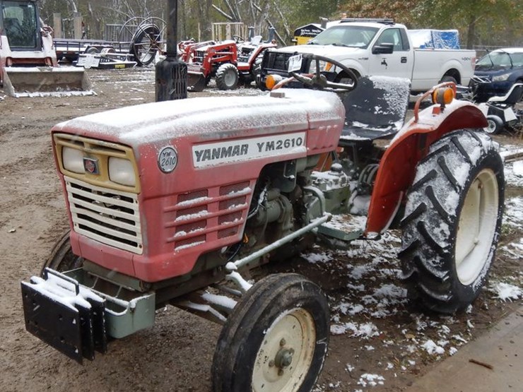 Yanmar YM2610 Lot DH3339, Online Only Vehicle and Equipment Auction