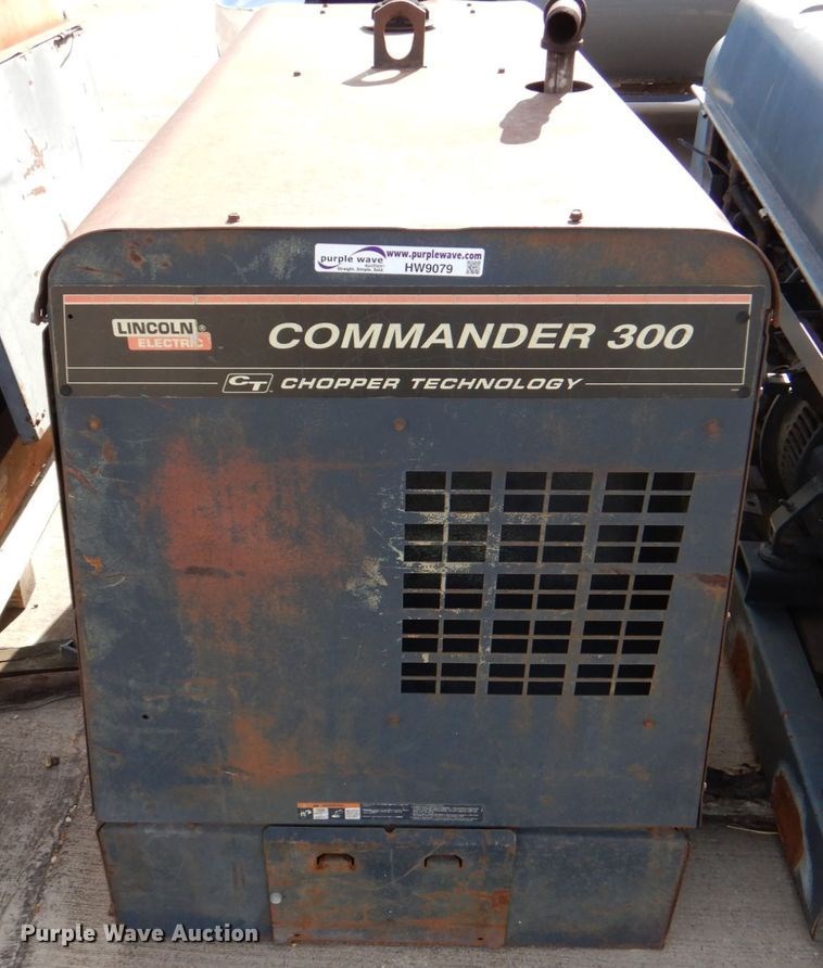 Lincoln COMMANDER 300 - Lot #HW9079, Online Only Dolese Bros. Co. Equipment  Auction, 12/8/2020, Purple Wave Auction - Auction Resource