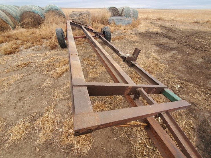 Homemade Header Trailer Lot Ft3940 Dec 30 Auction Agricultural Equipment Construction Equipment Trucks Trailers 12 30 Bigiron Auctions Auction Resource