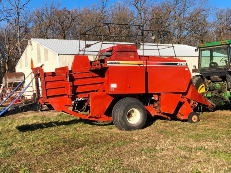 Hesston 4755 - Lot #416, Online Only Equipment Auction, 1/12/2021, DPA ...