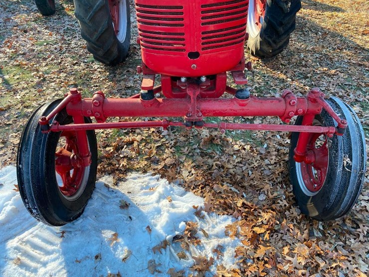 Farmall C Wide Front Tractor Lot 10, Ray & Barb Mudrick Estate