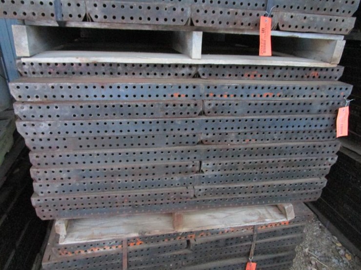 Pallet of EFCO Metal Concrete Forms Lot 20473, Dietz Construction