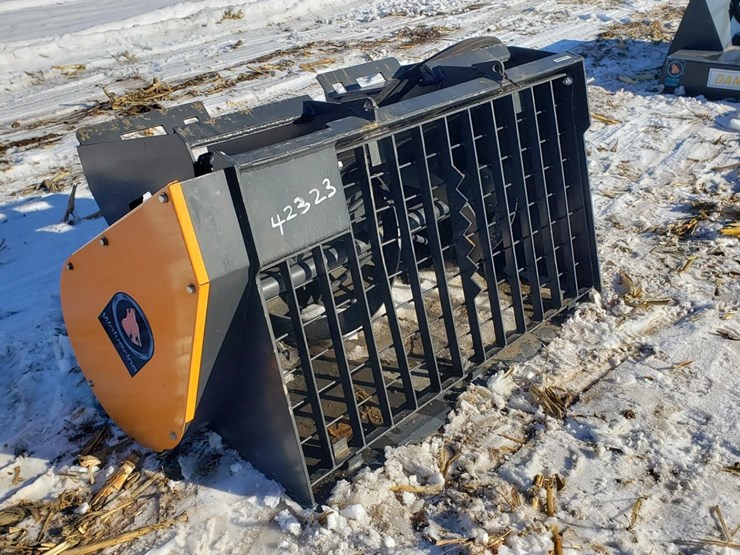 2020 Wolverine Mix & Go Concrete Mixer Skid Steer Attachment Lot 