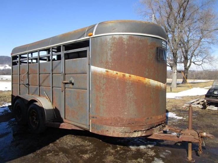 Cattle Trailer Lot 30, 2021 March Mondovi Consignment Auction, 3/16