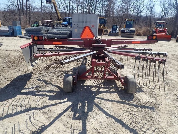 Miller 1150 Rotary Rake - Lot #228, McGrew Equipment Live Virtual ...