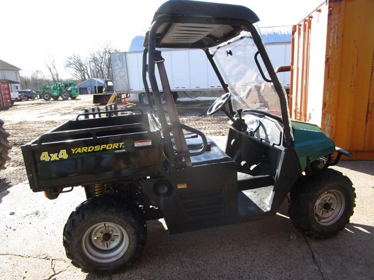 Yard Sport YS400 UTV Prairie Farm Wi Lot 80, April Ag & Heavy