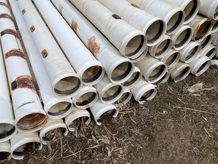8” Gated Irrigation Pipe Lot GM2506, Agricultural Equipment