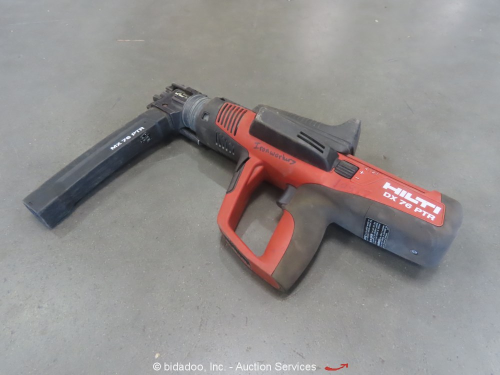 08 Hilti Dx 76 Ptr Lot Weekly Online Only Equipment Auction 4 13 21 Bidadoo Online Auctions Auction Resource