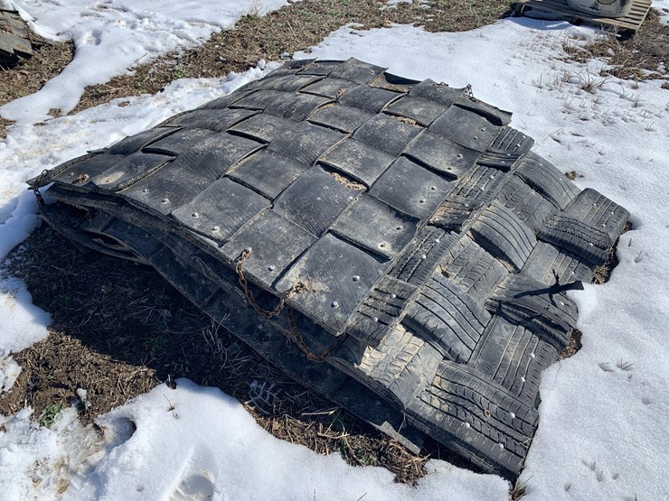 Rubber Tire Cattle Floor Mats Lot GC8170, Agricultural Equipment