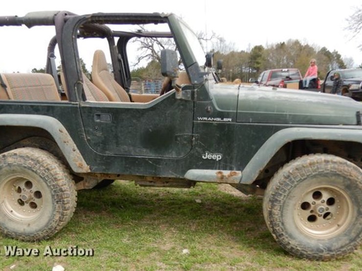 1997 JEEP WRANGLER Lot DJ0524, Vehicles and Equipment Auction, 4/21