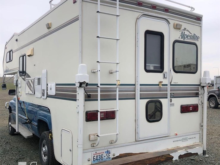1997 ALPENLITE CAMPER Lot 119, April Dodson Equipment Virtual