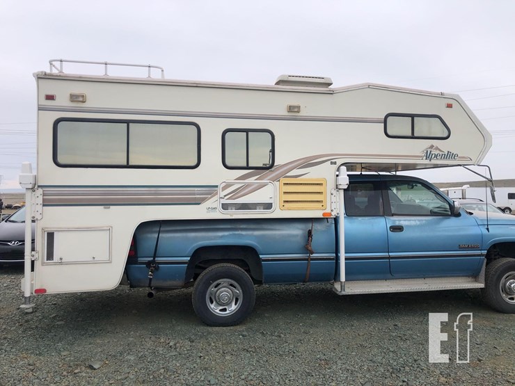 1997 ALPENLITE CAMPER Lot 119, April Dodson Equipment Virtual