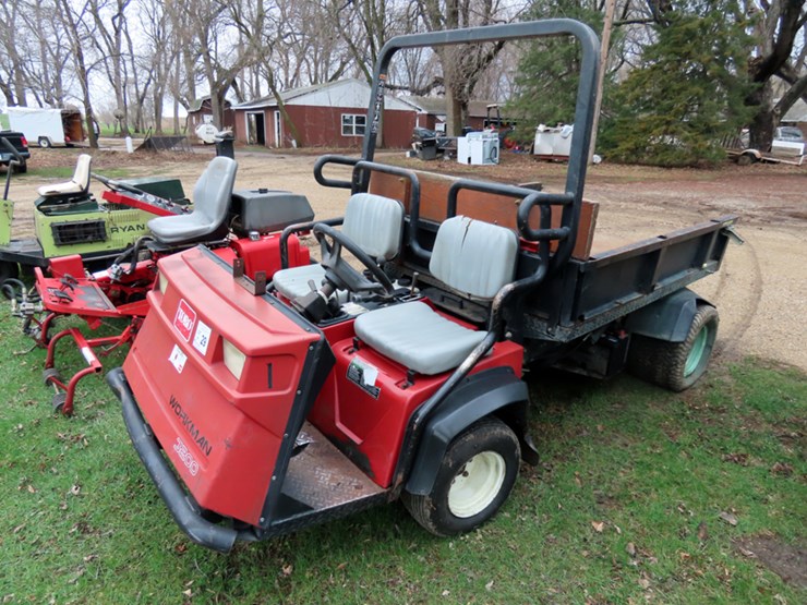 TORO WORKMAN 3200 Lot 29, NO RESERVE ONLINE ONLY GOLF COURSE